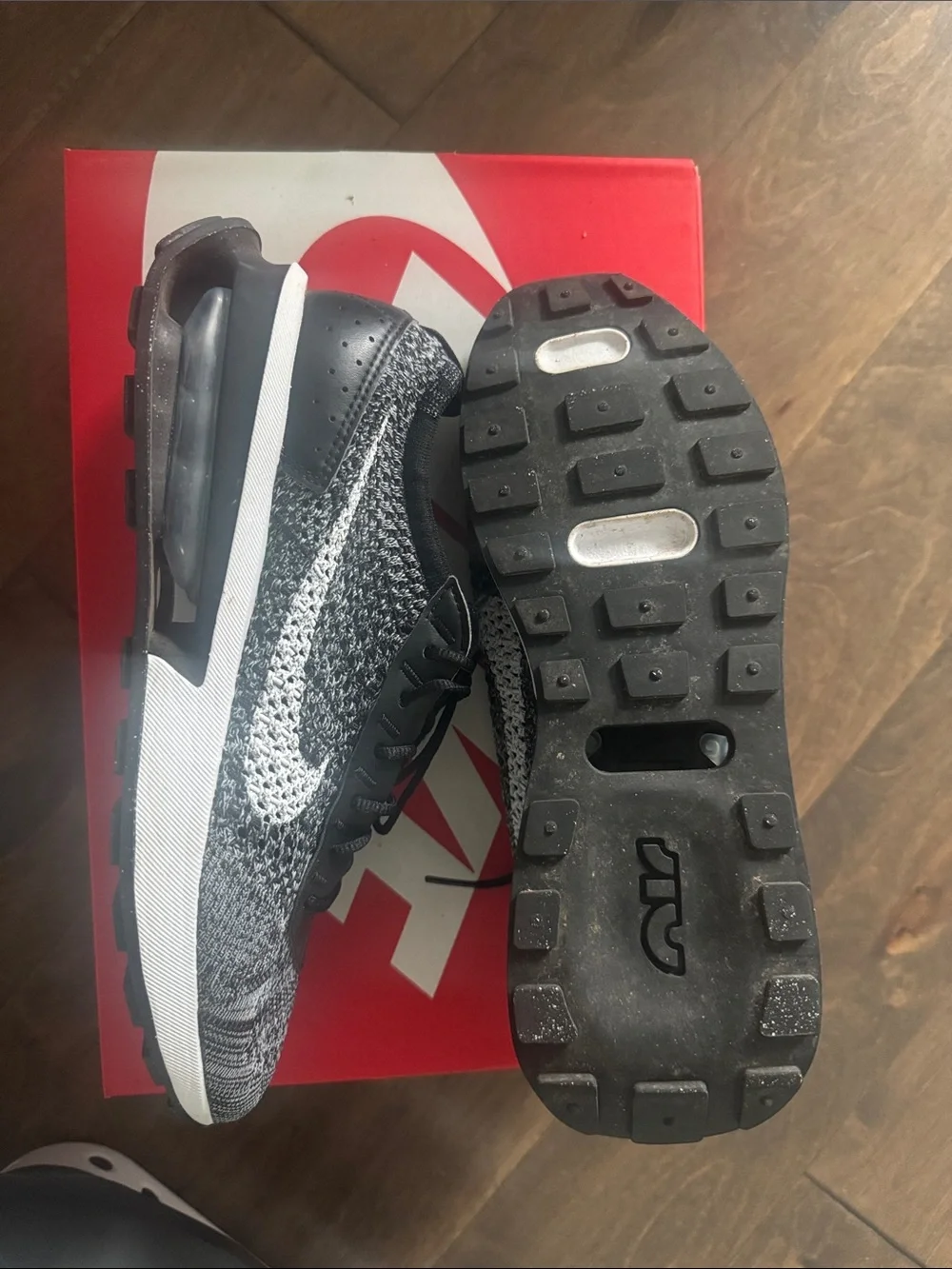 Nike Women’s Flyknit Sneakers - Black & White